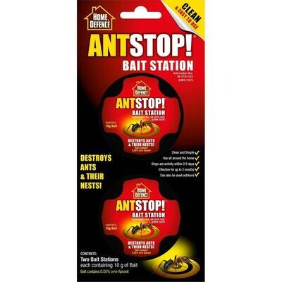 Home Defence Ant Stop! Bait Station Destroys Ants And Their Nests 2 Bait Station