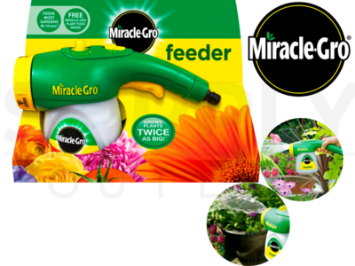 Miracle-Gro Feeder Grows Plants Twice As Big With Free Plant Food Quick & Easy