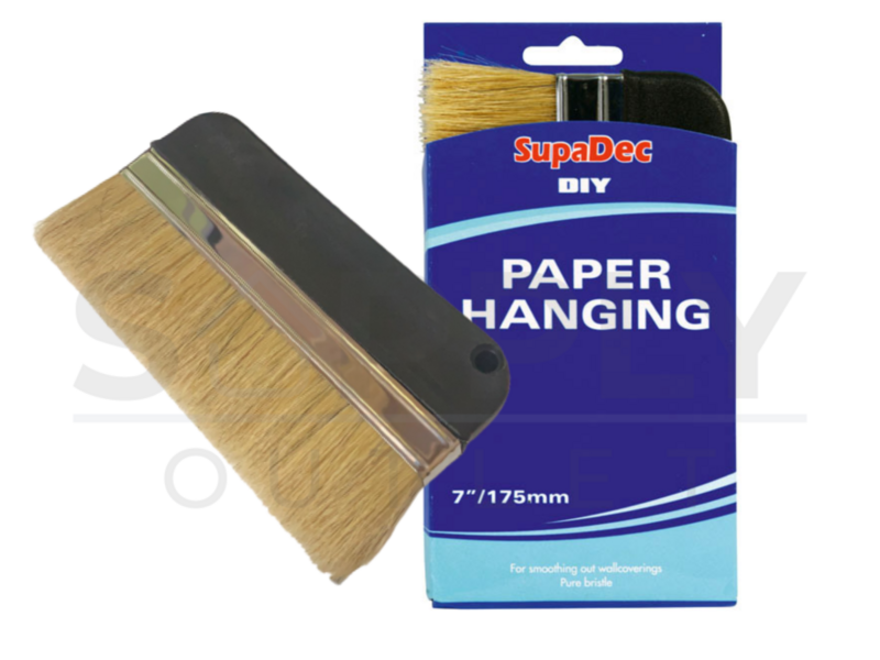 SupaDec DIY  Wallpaper Cover Hanging Block Brush 7"/175mm
