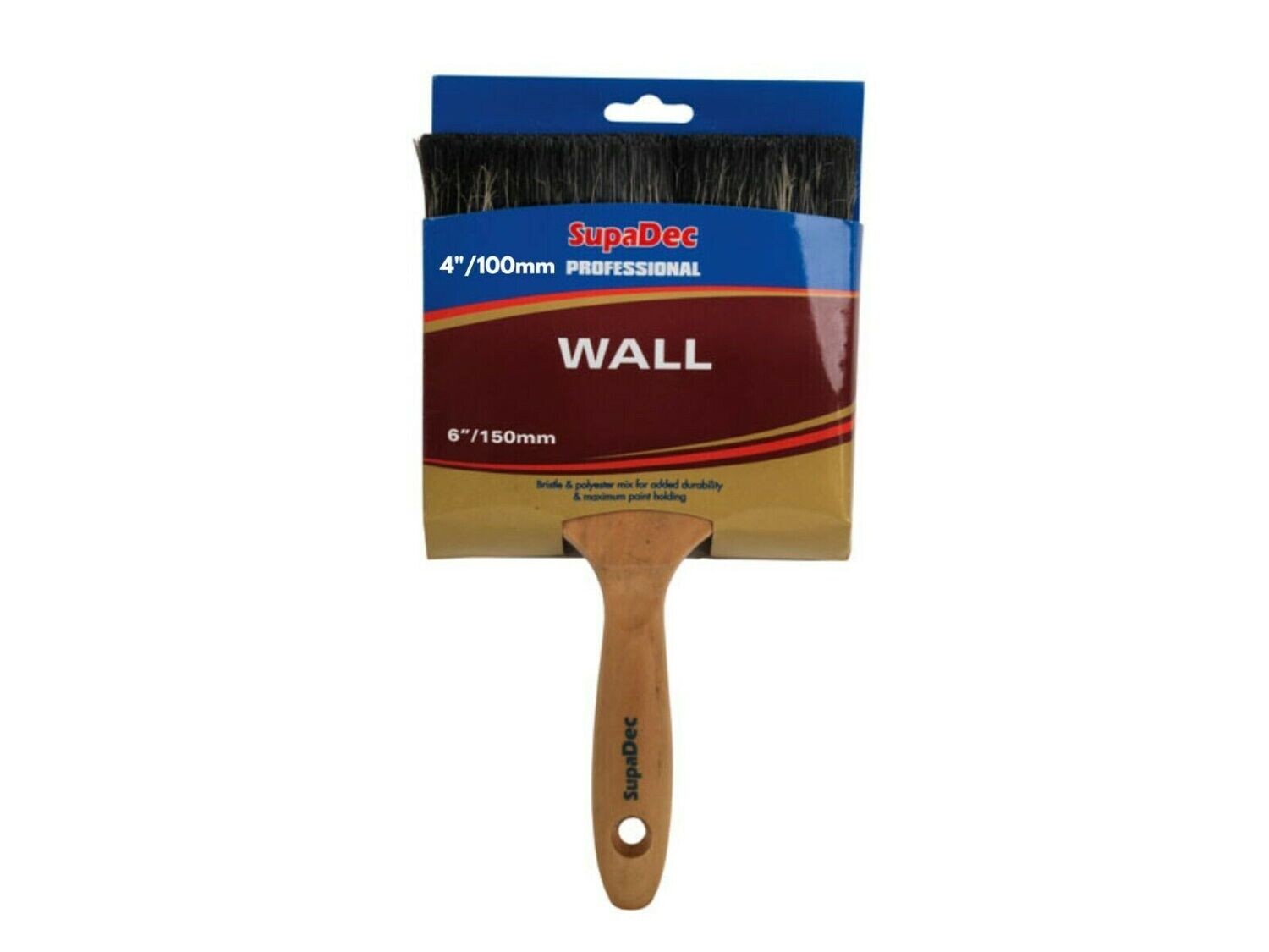 SupaDec Professional Wallpaper Painting Block Painter Tool DIY Wall Brush 4"