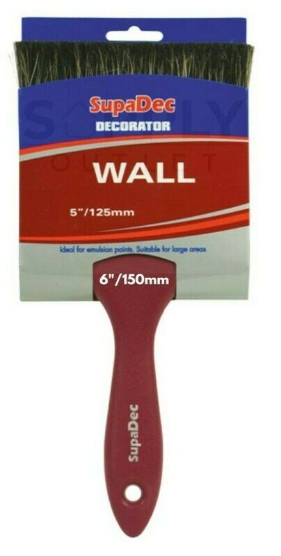 SupaDec Decorator Wallpaper Paper Painting Block Painter Tool DIY Wall Brush 6"