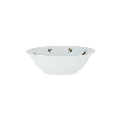 18cm Price & Kensington Sweet Bee Porcelain Patterned Cereal Bowl