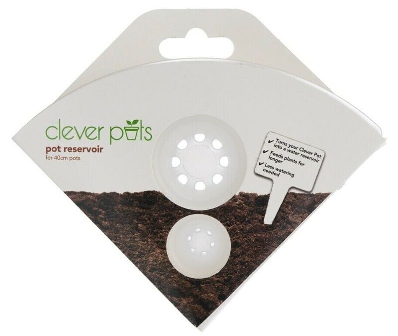 Clever Pots Reservoir For Round Pot Gardening Care Plants Watering Flower 40cm