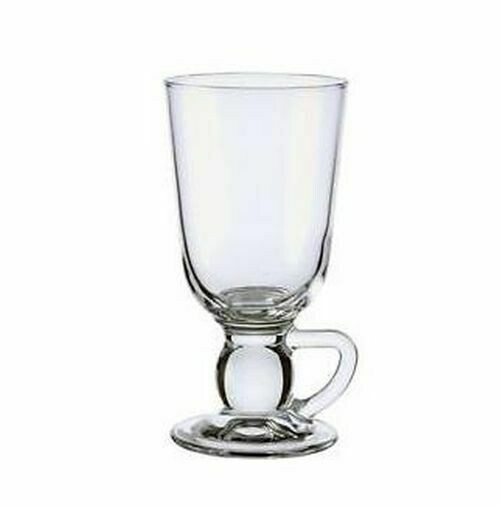 Luminarc Irish Coffee Elegant Modern Timeless Design Glass Clear Handled 24cl