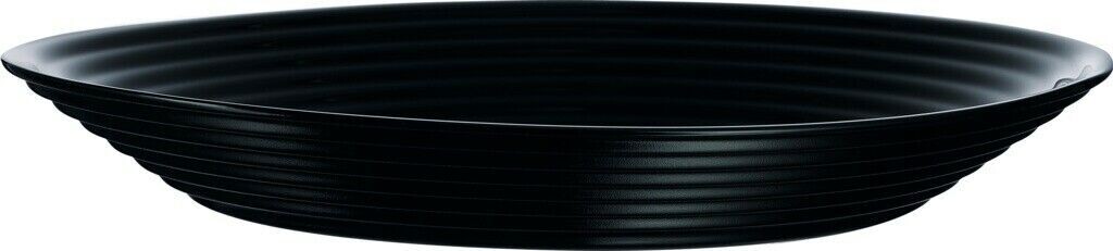 Luminarc Harena DessertPlate Round Black Kitchen Cutlery CrockeryDinnerware 19cm