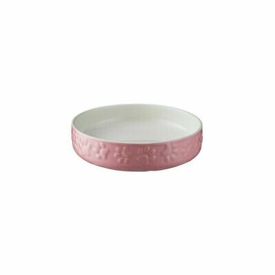 Mason Cash Colour Mix Cat Saucer Quality Stoneware 13cm Pink