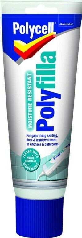 Polycell Moisture Resistant Polyfilla White DIY Decorating Skirting Door Frames