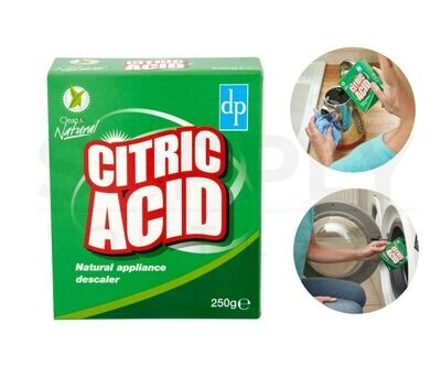 Dripak Citric Acid Clean & Natural Limescale Remover Descaler Multi Purpose 250g