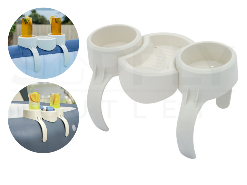 Bestway Lay-z Spa Hot Tub Drink Snack Holder Accessories Removable Pool Tray