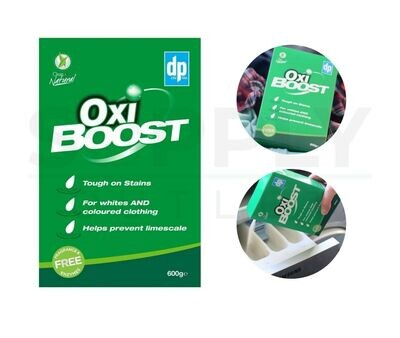 Dri-Pak 600g Clean & Natural Oxi Boost Stain Limescale Remover Laundry Aid