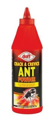 Doff 200g Crack & Crevice Ant Nest Killer Powder Woodlice Cockroaches Pests