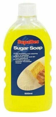 SupaDec 500ml Sugar Soap DIY Cleaner Household Cleaning Painting Diy Wall Prep