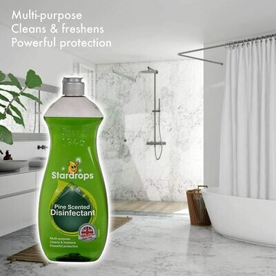 Stardrops 750ml Pine Scented Disinfectant Kitchen Bathroom MultiPurpose Cleaner