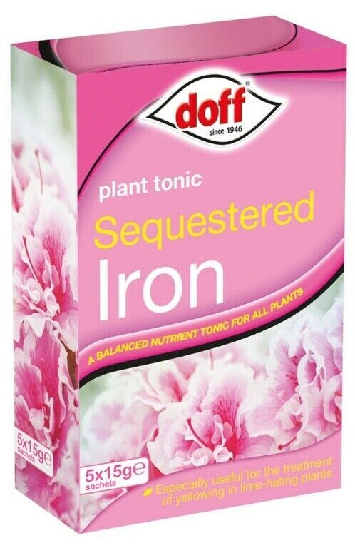 5x Doff 15g Sequestered High Iron Plant Feed Tonic Single Dose Sachets