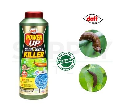 Doff 650g Power Up Slug & Snail Killer More Coverage No Excess Slime Organic