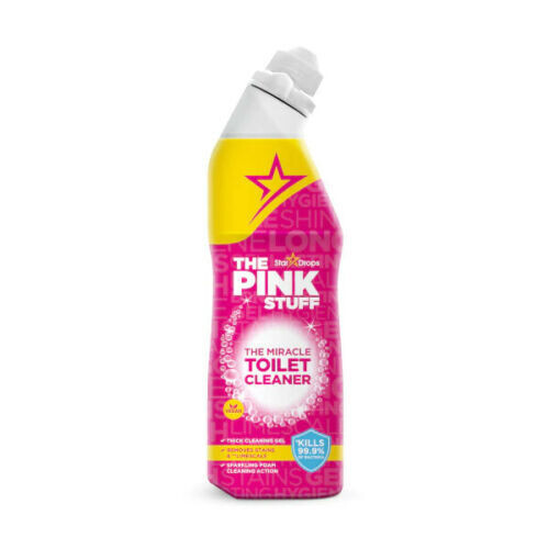 The Pink Stuff Stardrops 750ml The Miracle Toilet Bathroom Cleaner Thick Gel