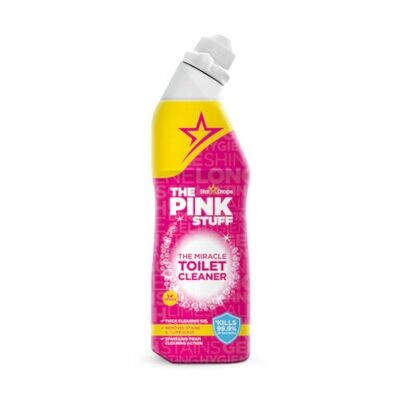The Pink Stuff Stardrops 750ml The Miracle Toilet Bathroom Cleaner Thick Gel