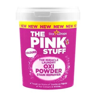 Pink Stuff Stardrops 1kg Stain Remover Miracle Laundry Oxi Powder Colours Whites