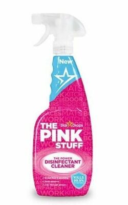 The Pink Stuff 750ml Stardrops Kitchen Disinfectant Cleaner ToughOn Grease Spray