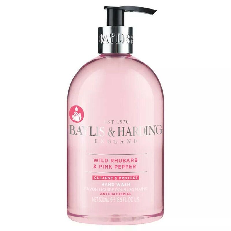 Baylis & Harding 500ml Signature Wild Rhubarb & Pink Pepper Luxury Hand Wash