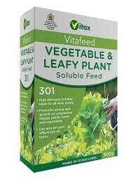 Vitax Vegetable & Leafy Plant Soluble Feed 500G