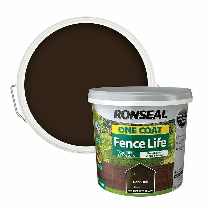 Ronseal 5L Dark Oak One Coat