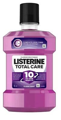 Listerine 10 in 1 Clean Mint Mouthwash 1L