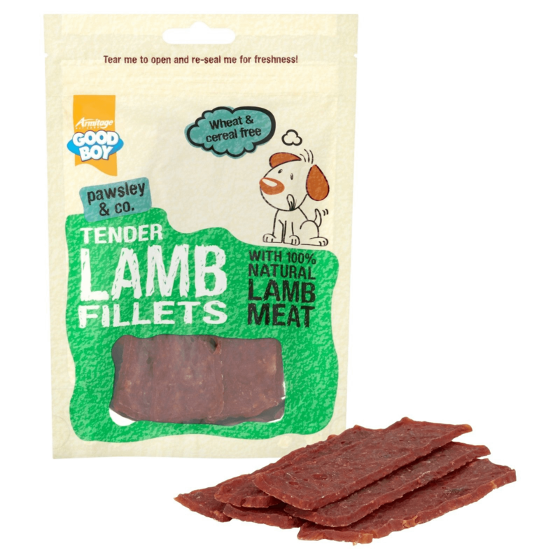 Good Boy 80g Pawsley & Co Tender Lamb Fillets Treats