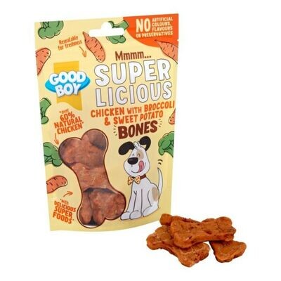 GoodBoy Chicken Bones With Broccoli & Sweet Potato Dog Treats