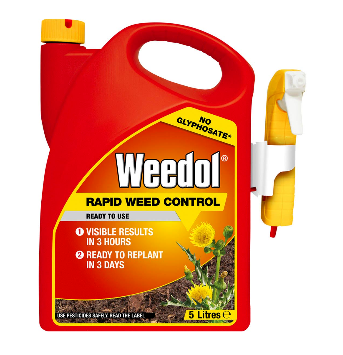 Weedol Rapid Weed Control Weed killer 5Litre