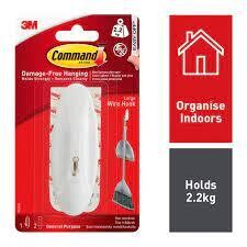 3M Command Wire Hook Large White