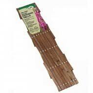 6ft Brown Expanding Wooden Trellis Support Fence 6ft x 1ft