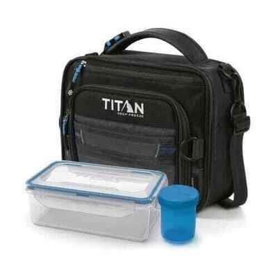 Titan Black Deep Expandable & Leakproof Lunch Box
