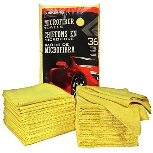 Kirkland Signature 36 Pack Ultra Plush Microfibre Towels
