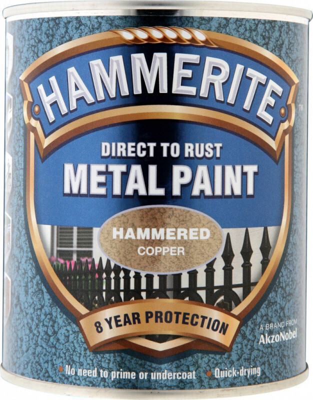 Hammerite 750mL Hammered Copper Direct Metal Paint