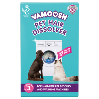Vamoosh Cat Dog Pet Hair Remover Dissolver Pack 3