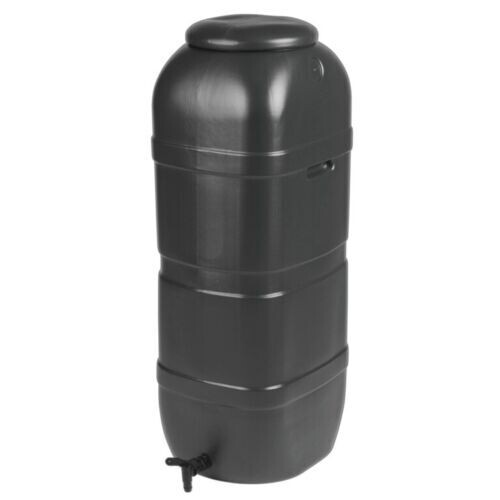 Strata 100L Slim Water Butt Black