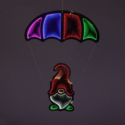 Snowtime 125cm Gnome Multi Infinity Hanging Parachute