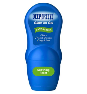 Deep Freeze 1x50g Muscle Message Gel Glide On Cool Lotion