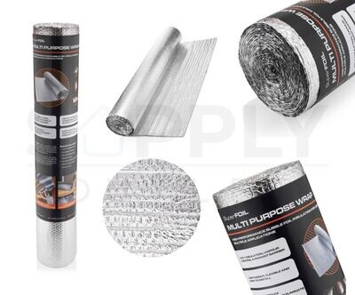 Superfoil 7m x 1m Heat Reflective Bubble High Performance Home Indoor Insulation