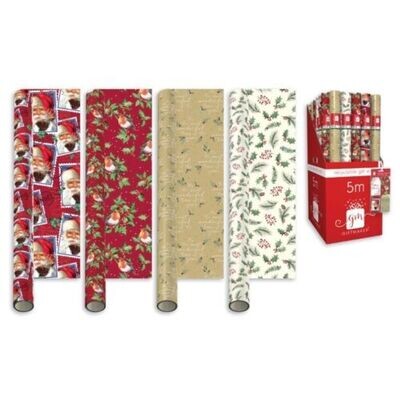IG Giftmaker Variety 50 Rolls Christmas Gift Wrapping Paper