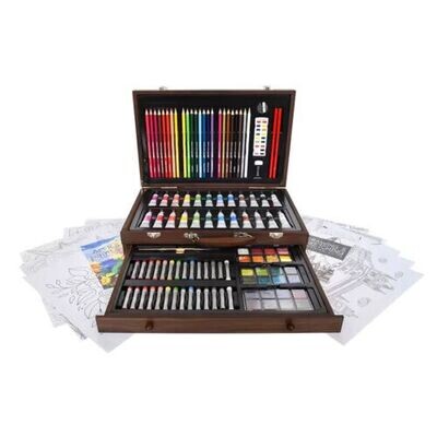 Artist Set Art 101 All Media- 129 Pieces / Artist Set/ Premium Core Pencils 16