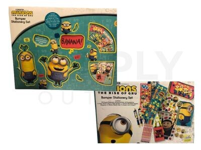 Despicable Me Minions Bumper Stationery Kids Gift Set