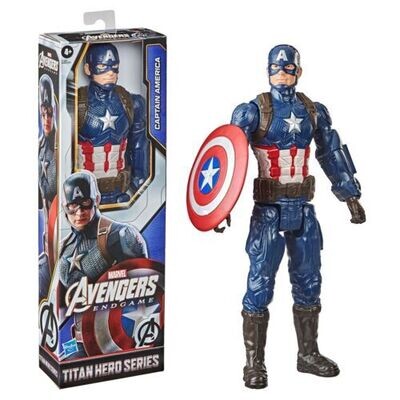 Captain America Marvel Avengers Endgame 30Cm Action Figure Titan Hero Series Toy