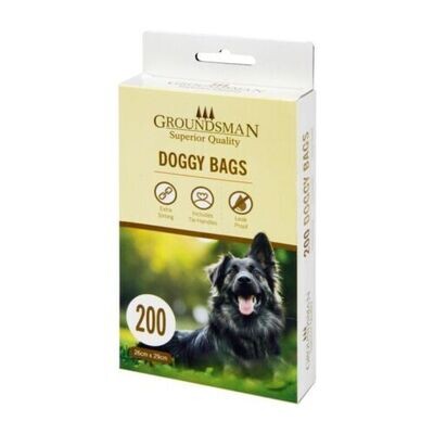 Groundsman 200 Pack Doggy Plastic Bags Extra Strong