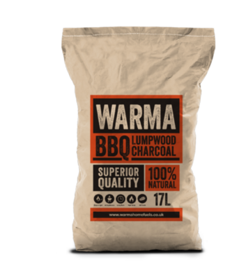 Warma Lumpwood 17L BBQ Charcoal Barbecue Oven Grill Camping 2.3KG 100% Natural