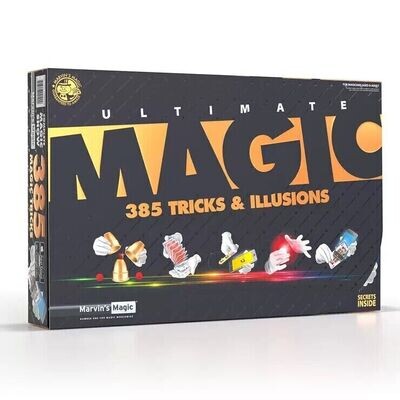 NEW 385 Marvins Magic Ultimate Tricks & Illusions Gift Set Hours of Fun