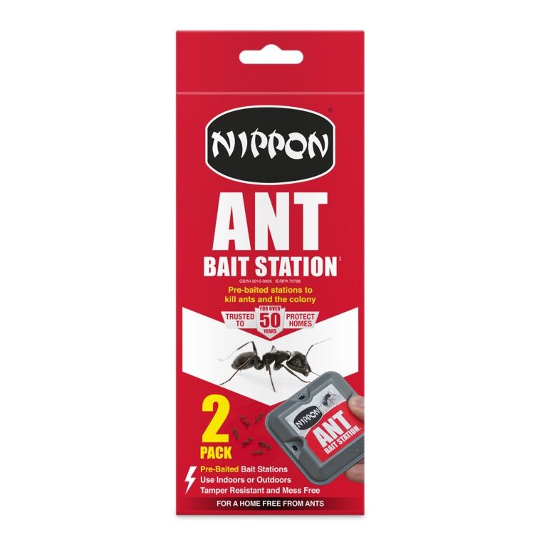 2 x Home Defence Ant Stop! Bait Station Destroys Ants And Their Nests 2 Bait Station