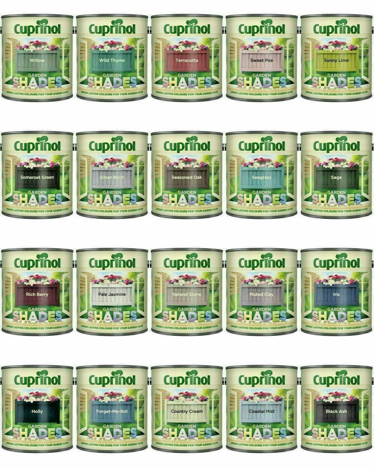Cuprinol Garden Shades 2.5L Paint For Furniture, Sheds & Fences