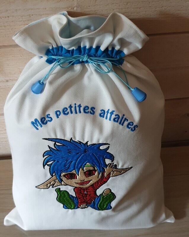 POCHON/SAC A LINGE ENFANT